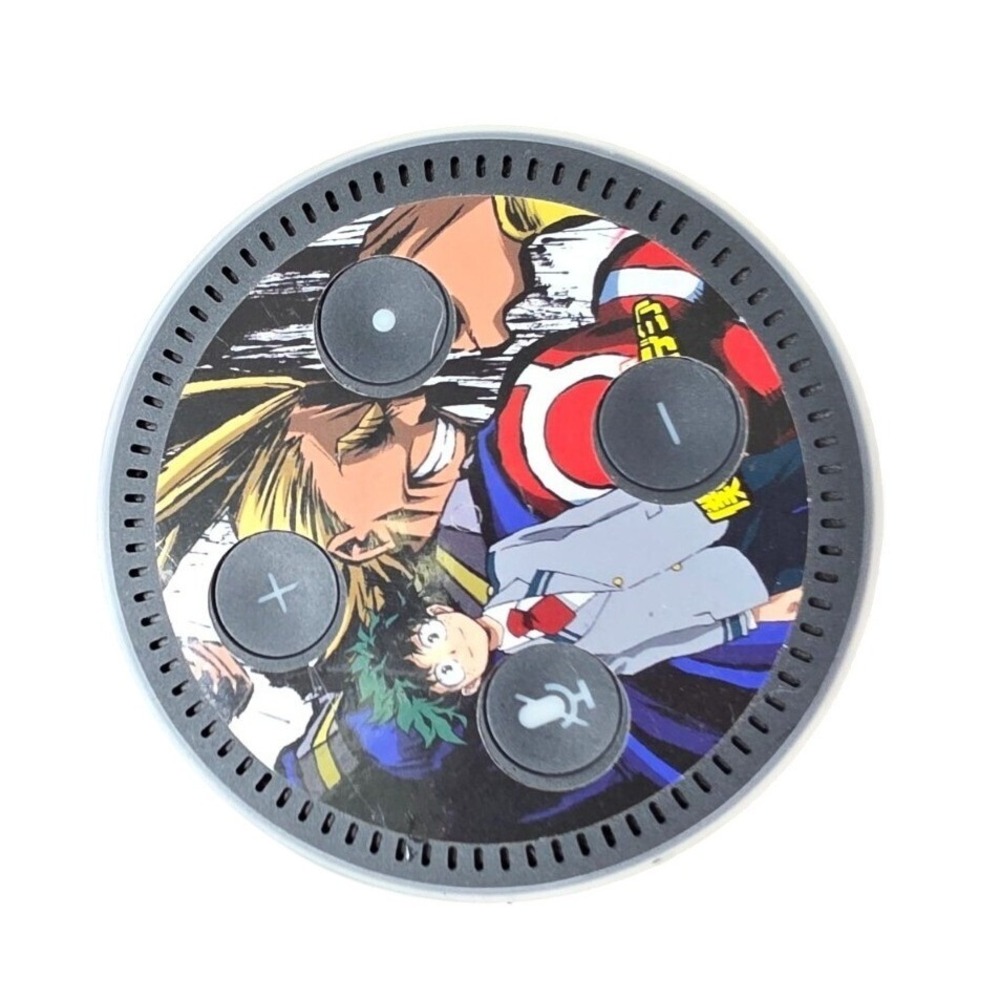 My Hero Academia Themed Alexa Echo Dot 2nd‎ Gen Smart Speaker With Custom F3